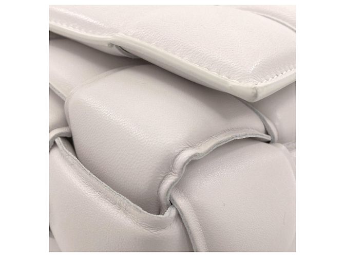 Bolso maxi Chain Cassette de Bottega Veneta Blanco - vista 17