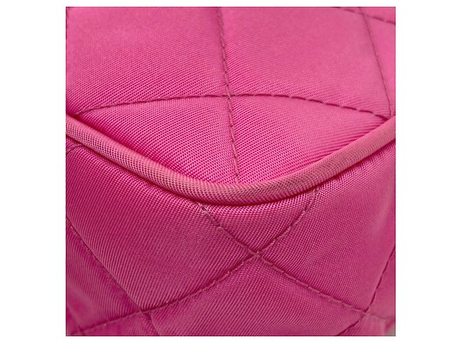 Borsa a Spalla Prada Tessuto Inpunto 2 Vie Rosa - vista 18