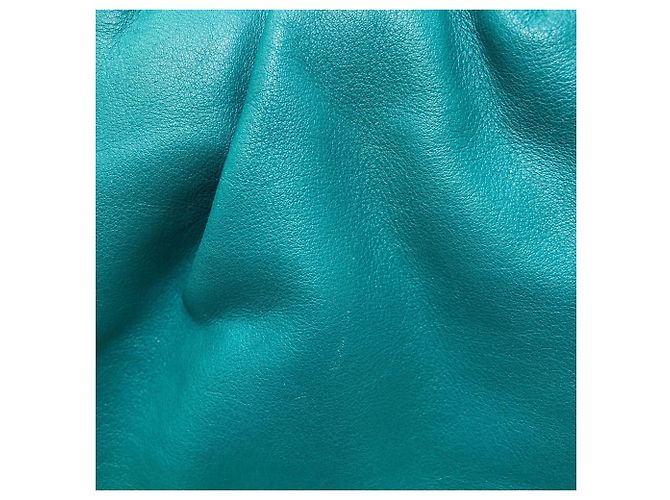 Grüne Leder-Schultertasche von Bottega Veneta - Ansicht 10