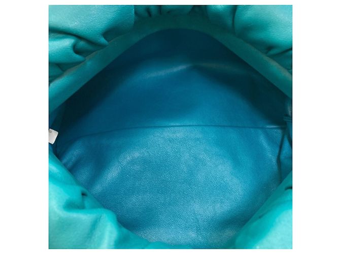 Grüne Leder-Schultertasche von Bottega Veneta - Ansicht 5
