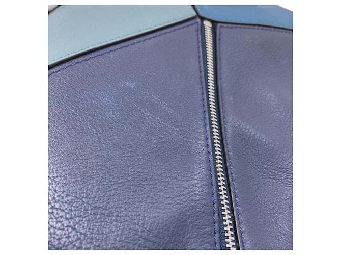 Borsa a Spalla Puzzle Loewe Blu - vista 11