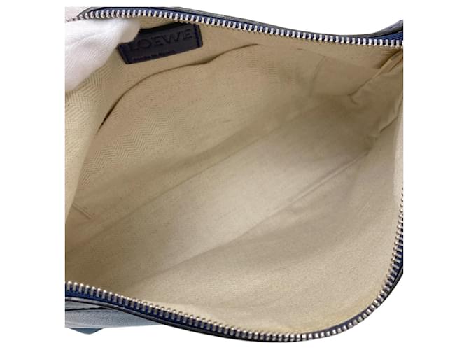 Borsa a Spalla Puzzle Loewe Blu - vista 5