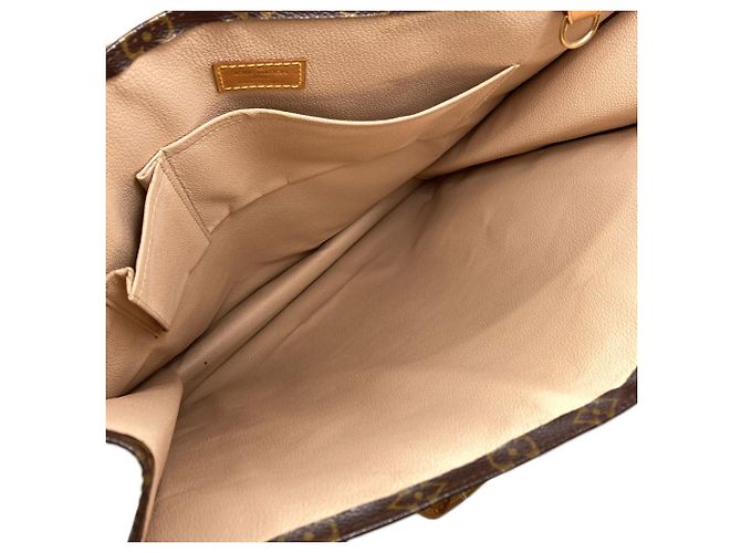 Borsa Tote Sac Plat Monogram Louis Vuitton Monogramma - vista 5