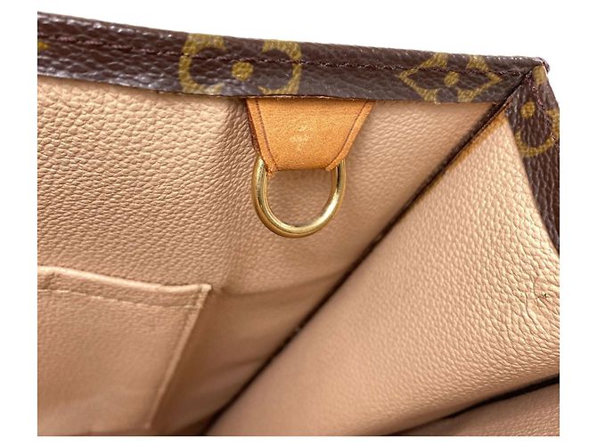 Borsa Tote Sac Plat Monogram Louis Vuitton Monogramma - vista 7