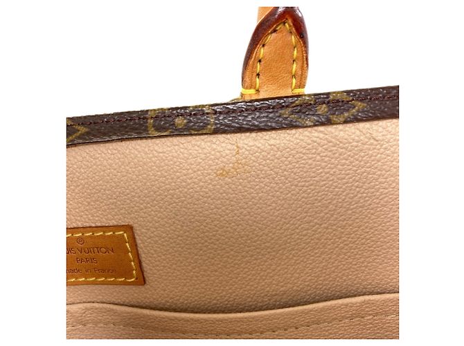 Borsa Tote Sac Plat Monogram Louis Vuitton Monogramma - vista 8