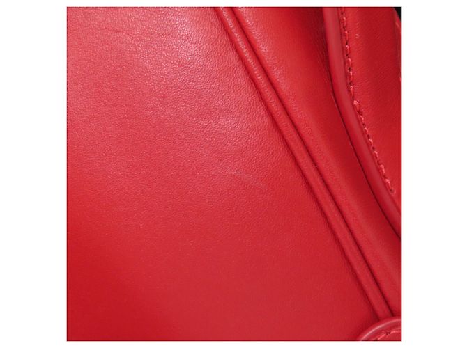 Mochila/Daypack Conversível Coach C6877 Graham em Couro Vermelho - vista 10