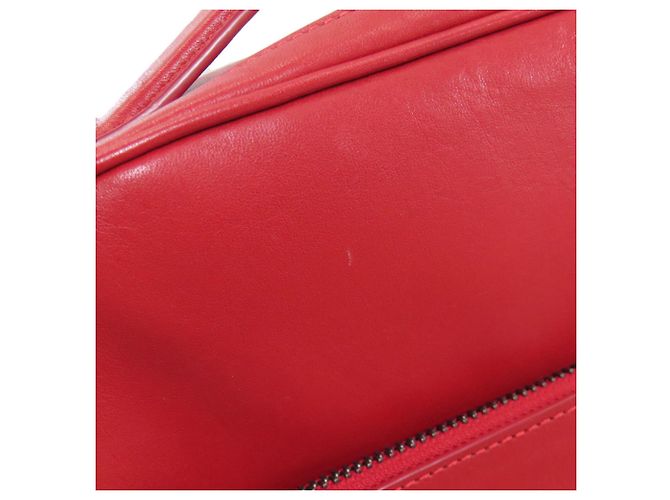 Mochila/Daypack Conversível Coach C6877 Graham em Couro Vermelho - vista 11