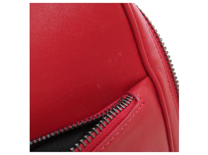 Mochila/Daypack Conversível Coach C6877 Graham em Couro Vermelho - vista 15
