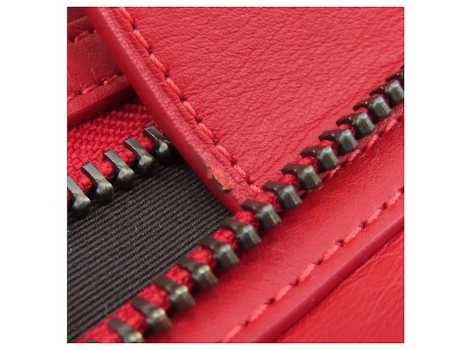 Mochila/Daypack Conversível Coach C6877 Graham em Couro Vermelho - vista 25