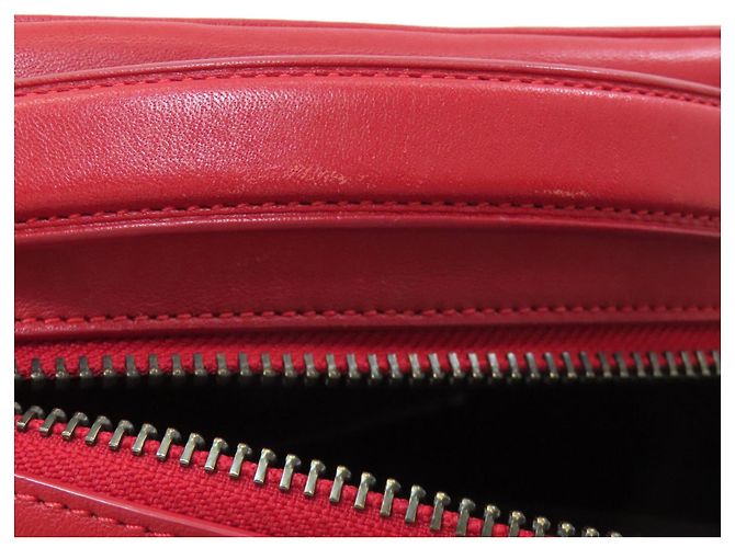 Mochila/Daypack Conversível Coach C6877 Graham em Couro Vermelho - vista 27