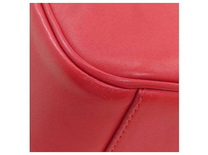 Mochila/Daypack Conversível Coach C6877 Graham em Couro Vermelho - vista 29