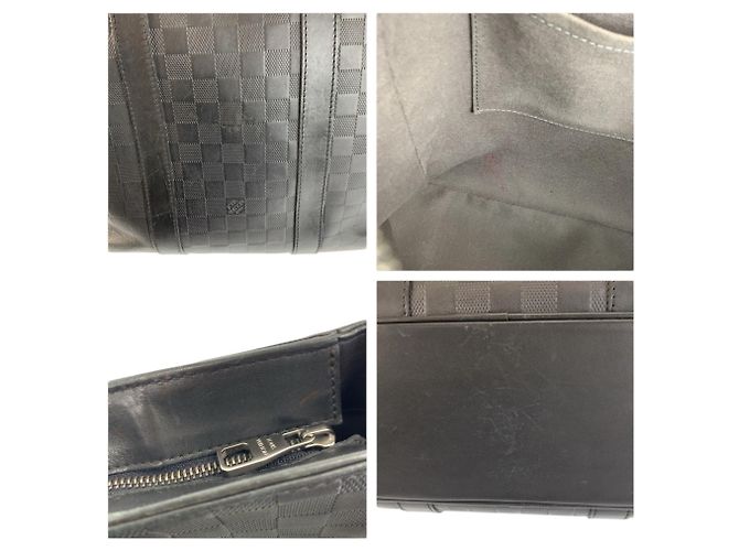 Sac à main Tadao PM Damier Infini de Louis Vuitton Noir - vue 5