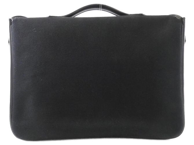 Borsa a Spalla Porte-Documents Victoria 2 di Hermès Nero - vista 2