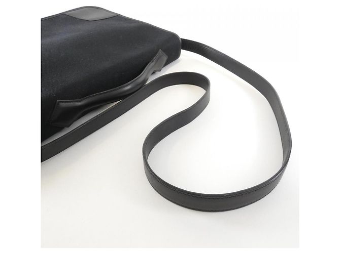 Borsa a Spalla Porte-Documents Victoria 2 di Hermès Nero - vista 5