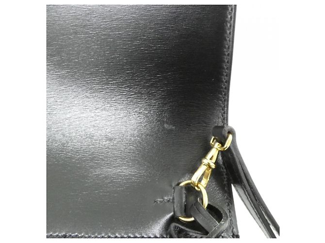Sac Jet Second Hermès Noir - vue 10