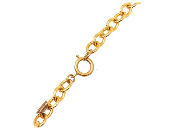 Timeless Collana pendente a catena lunga Chanel Coco Mark D'oro - vista 4