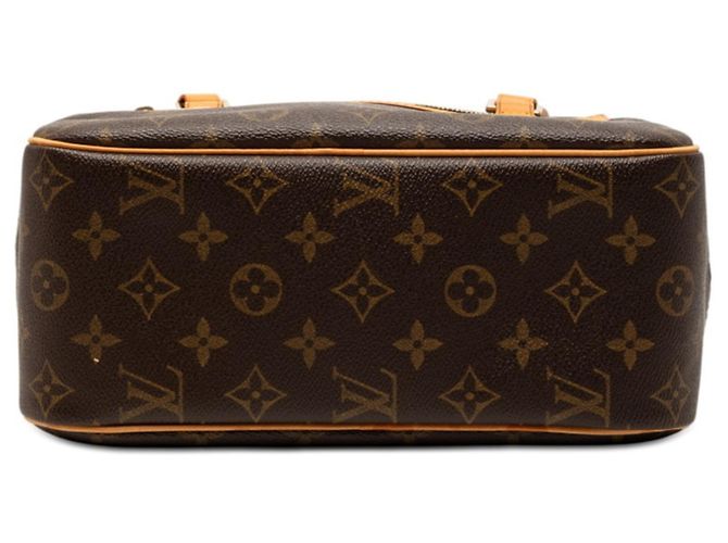 Borsa a mano Monogram Cite MM Louis Vuitton Marrone - vista 3