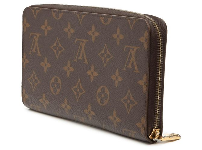 Cartera larga Zippy Organizer Monogram Louis Vuitton Castaño - vista 2