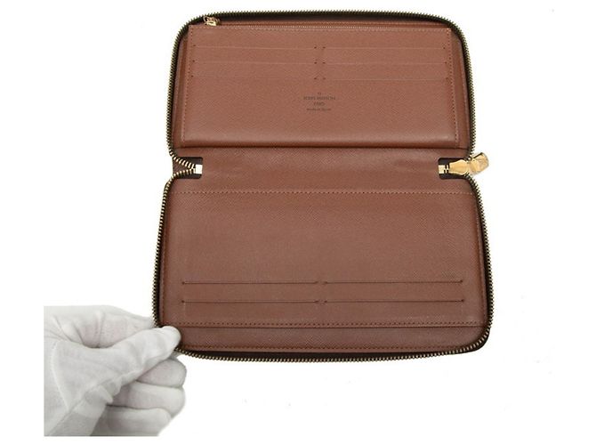 Cartera larga Zippy Organizer Monogram Louis Vuitton Castaño - vista 4