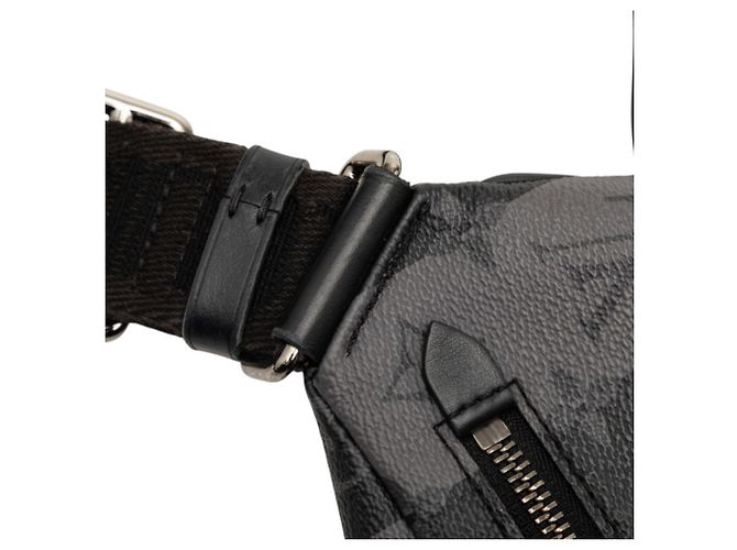 Borsa a tracolla modulare Monogram Stripe Eclipse Louis Vuitton x NIGO Marrone Nero - vista 6