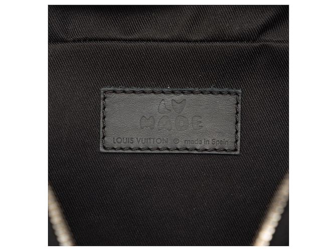 Borsa a tracolla modulare Monogram Stripe Eclipse Louis Vuitton x NIGO Marrone Nero - vista 9