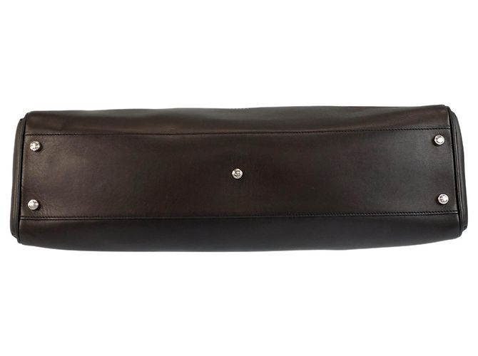 Schwarze Leder Tote Bag Marcello von Cartier - Ansicht 10