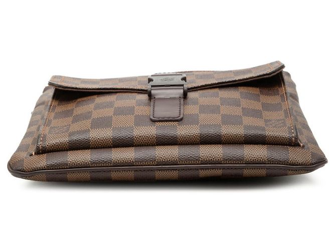 Bolsa de Ombro Pochette Melville Damier Louis Vuitton Marrom - vista 3