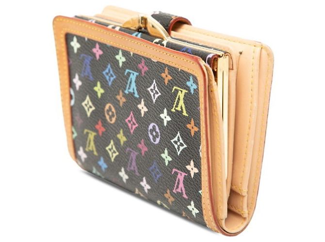 Portafoglio bi-fold Monogram Multicolor Louis Vuitton Nero Multicolore - vista 2