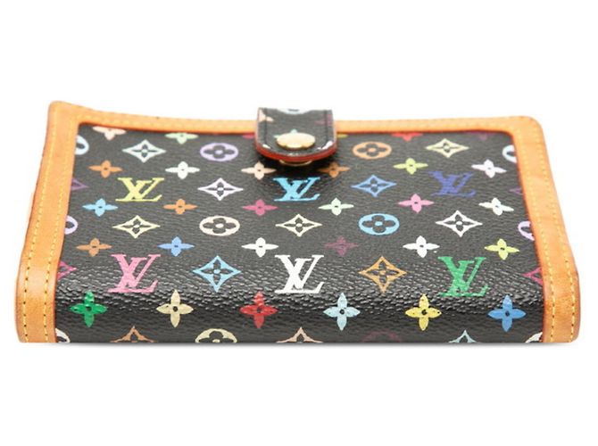 Portafoglio bi-fold Monogram Multicolor Louis Vuitton Nero Multicolore - vista 3