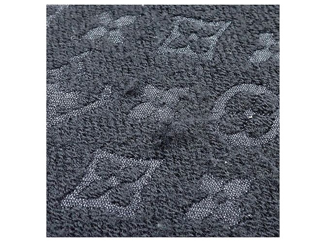 Klassischer Monogramm-Schal von Louis Vuitton Schwarz - Ansicht 5