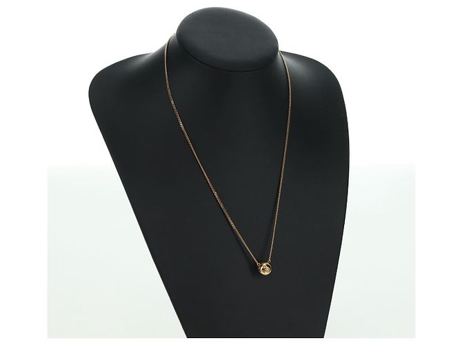 Collana FENDI Monster Ball metallo tono oro Auth 167240SM - vista 23