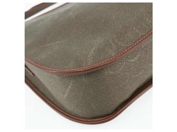 Borsa a Spalla GUCCI in Tela Beige Oro Auth ep14080 D'oro - vista 14