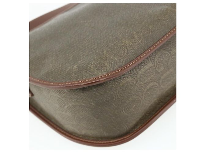 Borsa a Spalla GUCCI in Tela Beige Oro Auth ep14080 D'oro - vista 16