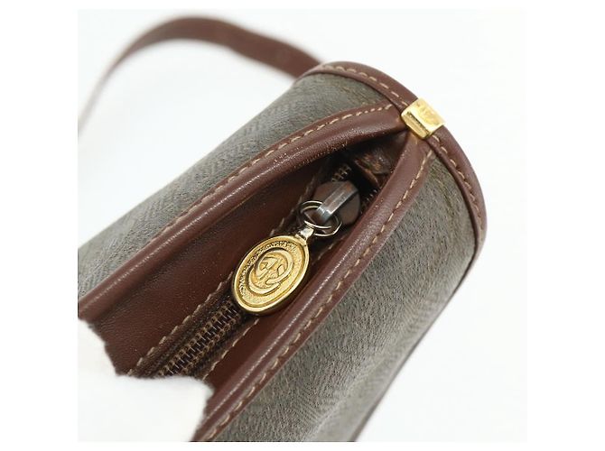 Borsa a Spalla GUCCI in Tela Beige Oro Auth ep14080 D'oro - vista 17