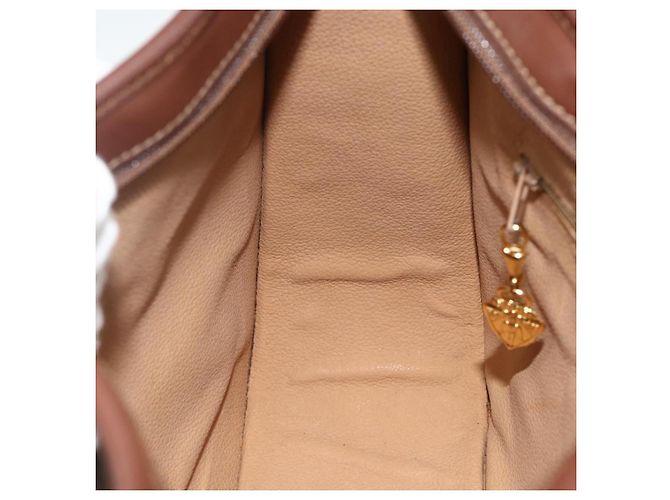 Borsa a Spalla GUCCI in Tela Beige Oro Auth ep14080 D'oro - vista 20