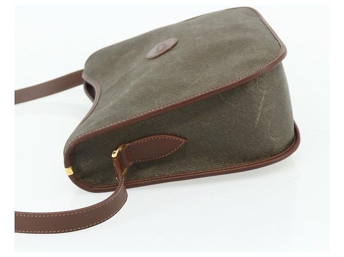 Borsa a Spalla GUCCI in Tela Beige Oro Auth ep14080 D'oro - vista 3
