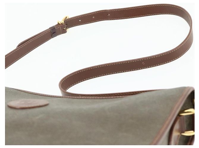 Borsa a Spalla GUCCI in Tela Beige Oro Auth ep14080 D'oro - vista 8