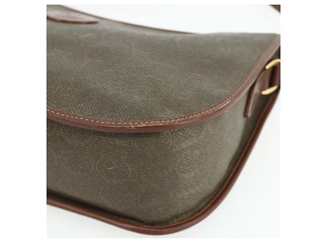 Borsa a Spalla GUCCI in Tela Beige Oro Auth ep14080 D'oro - vista 9