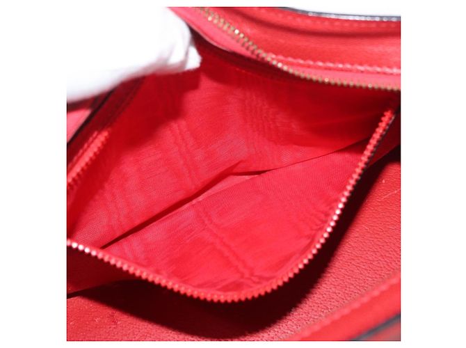 Céline Borsa a mano CELINE in pelle rossa dorata Auth 176319 Rosso D'oro - vista 22