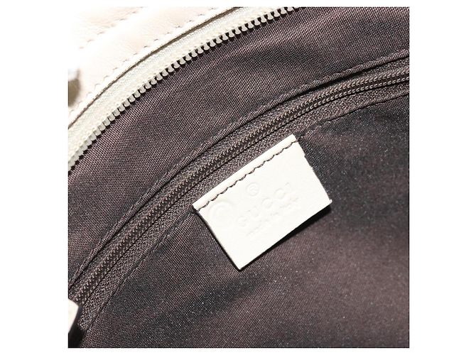 Borsa a Spalla GG Canvas Gucci Beige Oro 388924 Auth 176257 D'oro - vista 18