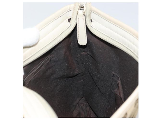 Borsa a Spalla GG Canvas Gucci Beige Oro 388924 Auth 176257 D'oro - vista 19