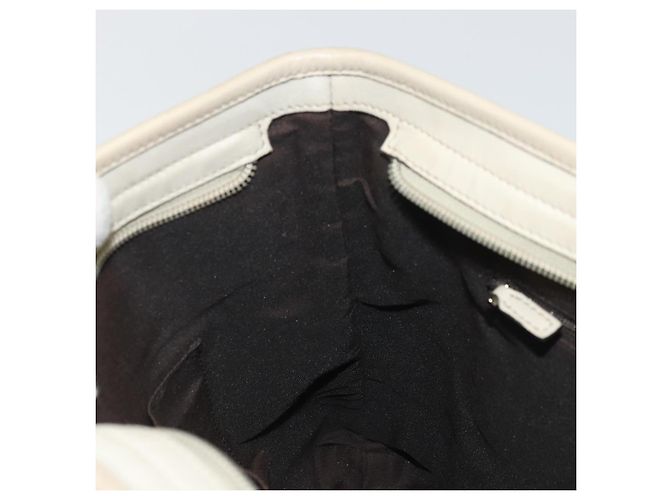 Borsa a Spalla GG Canvas Gucci Beige Oro 388924 Auth 176257 D'oro - vista 20