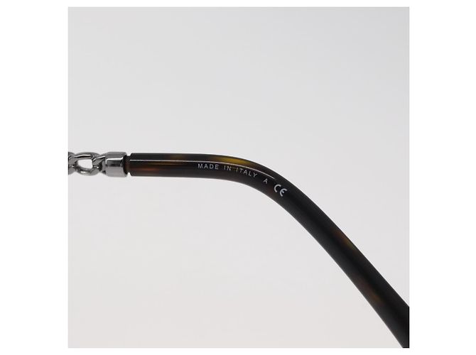 Occhiali da sole CHANEL metallo Argento CC Auth 176091A - vista 17