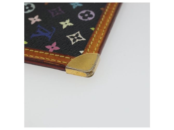 LOUIS VUITTON Monograma Multicolor Pochette Cles Bolsa Negra M13664 Auth 176954 Negro - vista 16
