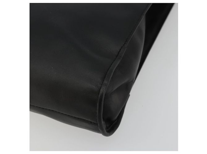 Borsa a mano in pelle nera e oro GUCCI Auth bs34709 Nero D'oro - vista 14