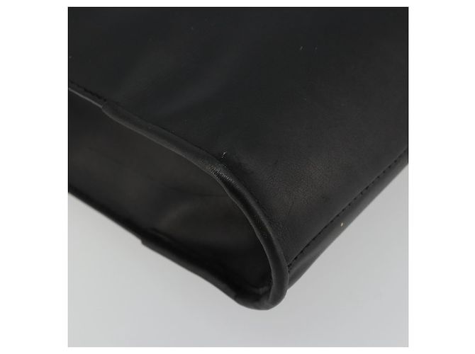 Borsa a mano in pelle nera e oro GUCCI Auth bs34709 Nero D'oro - vista 15