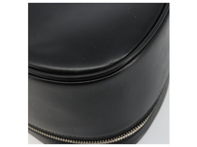 GUCCI Vanity Borsa a Mano in Pelle Nera Argento Auth ep14055 Nero - vista 16