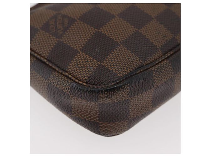 LOUIS VUITTON Pochette Accessoires Damier Ebene N41206 Auth LV 176761 - vista 15