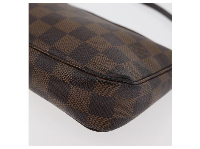 LOUIS VUITTON Pochette Accessoires Damier Ebene N41206 Auth LV 176761 - vista 16
