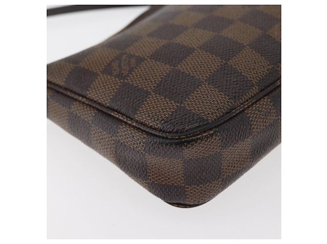 LOUIS VUITTON Pochette Accessoires Damier Ebene N41206 Auth LV 176761 - vista 17